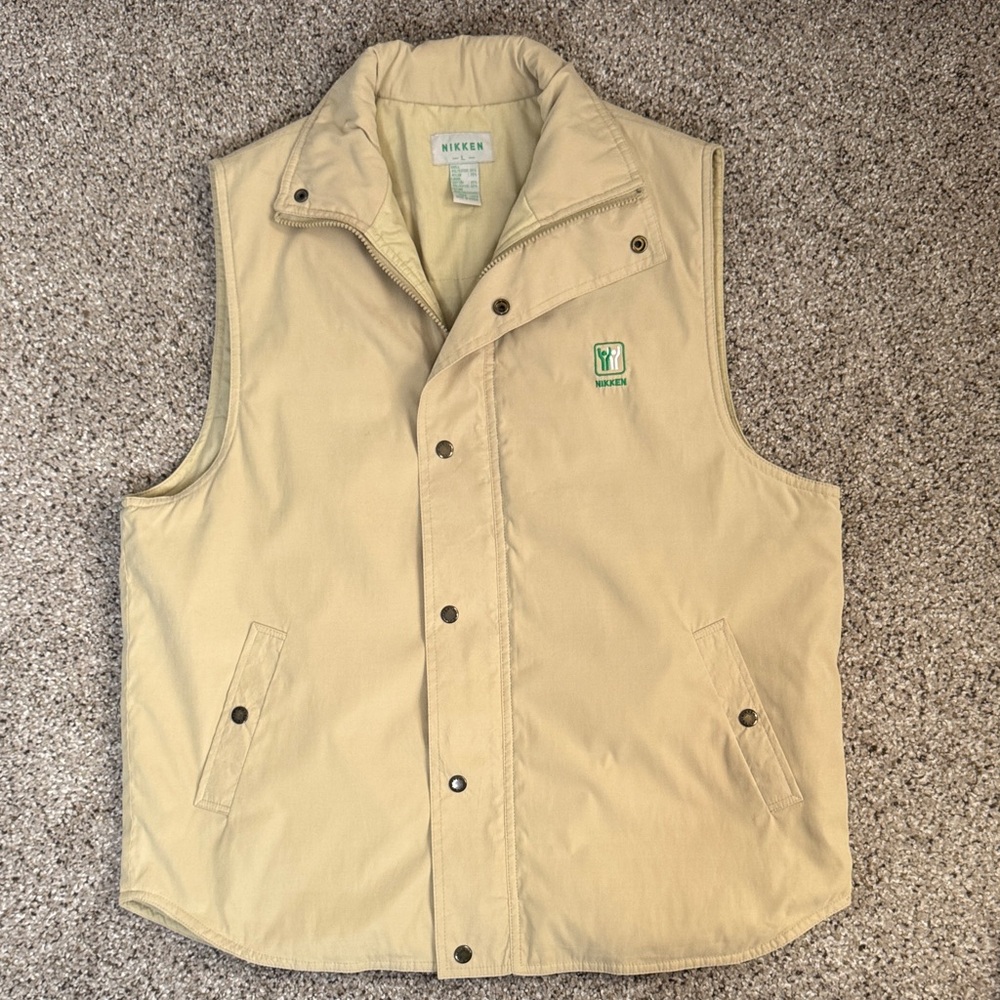 Nikken Tan Thermowear Magnetic Therapy Vest